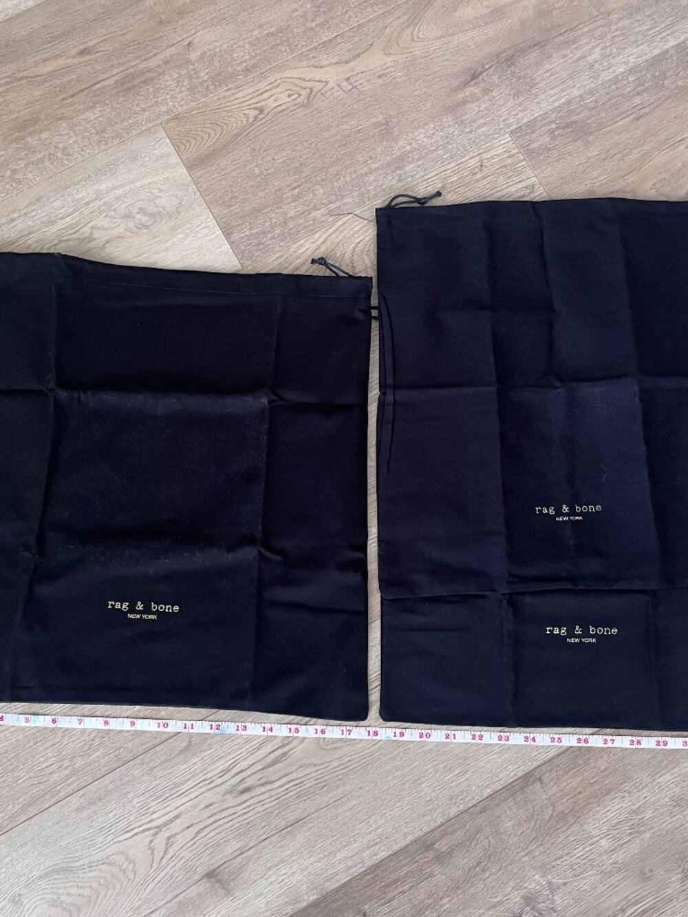 Rag & Bone Dust Bags 18"x18" - 17"x16"
